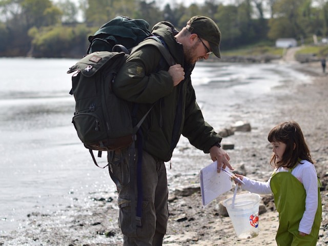 seeking natural treasures at fore/adventure beach school